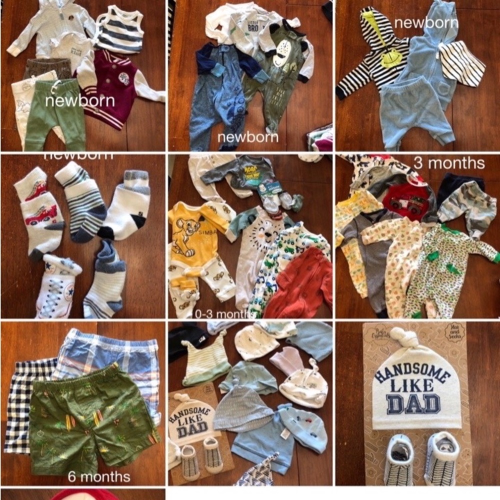 *FREE with any purchase* Newborn to 3 month Boys lot